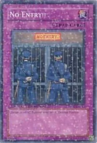 No Entry!! DT02-EN045 Yu-Gi-Oh card from Duel Terminal 2