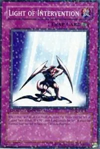 Light of Intervention DT02-EN047 Yu-Gi-Oh card from Duel Terminal 2