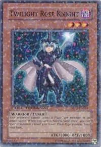 Twilight Rose Knight DT02-EN054 Yu-Gi-Oh card from Duel Terminal 2