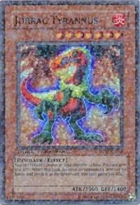Jurrac Tyrannus DT02-EN068 Yu-Gi-Oh card from Duel Terminal 2