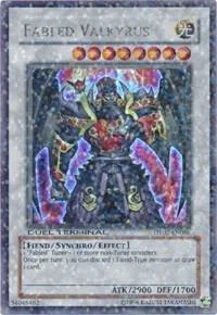 Fabled Valkyrus DT02-EN086 Yu-Gi-Oh card from Duel Terminal 2