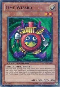 Time Wizard DT03-EN004 Yu-Gi-Oh card from Duel Terminal 3