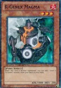 R-Genex Magma DT03-EN024 Yu-Gi-Oh card from Duel Terminal 3