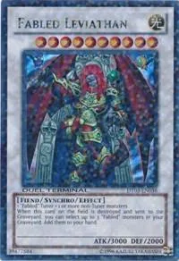 Fabled Leviathan DT03-EN036 Yu-Gi-Oh card from Duel Terminal 3