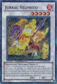 Jurrac Velphito DT03-EN037 Yu-Gi-Oh card from Duel Terminal 3