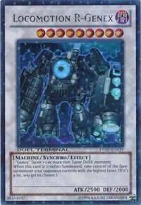 Locomotion R-Genex DT03-EN039 Yu-Gi-Oh card from Duel Terminal 3