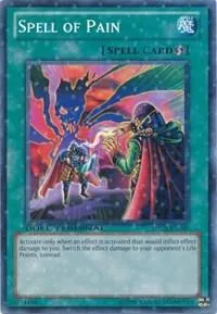 Spell of Pain DT03-EN045 Yu-Gi-Oh card from Duel Terminal 3