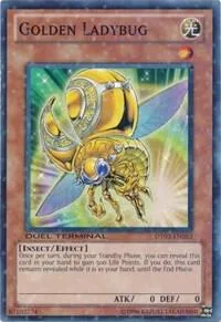 Golden Ladybug DT03-EN053 Yu-Gi-Oh card from Duel Terminal 3