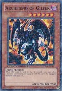 Archfiend of Gilfer DT03-EN054 Yu-Gi-Oh card from Duel Terminal 3