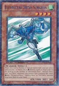 Elemental Hero Stratos DT03-EN058 Yu-Gi-Oh card from Duel Terminal 3