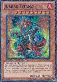 Jurrac Titano DT03-EN067 Yu-Gi-Oh card from Duel Terminal 3