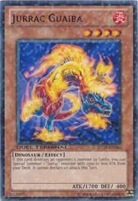 Jurrac Guaiba DT03-EN068 Yu-Gi-Oh card from Duel Terminal 3