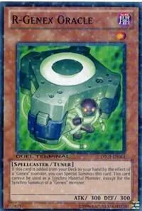 R-Genex Oracle DT03-EN074 Yu-Gi-Oh card from Duel Terminal 3