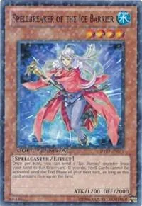 Spellbreaker of the Ice Barrier DT03-EN076 Yu-Gi-Oh card from Duel Terminal 3