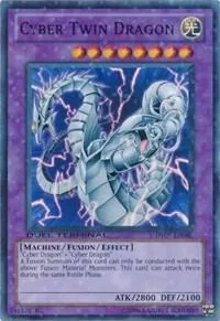 Cyber Twin Dragon DT03-EN085 Yu-Gi-Oh card from Duel Terminal 3