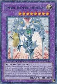 Elemental Hero Shining Flare Wingman DT03-EN086 Yu-Gi-Oh card from Duel Terminal 3