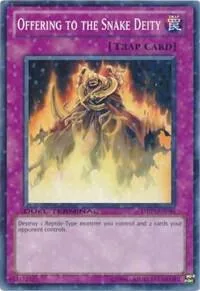 Offering to the Snake Deity DT03-EN096 Yu-Gi-Oh card from Duel Terminal 3