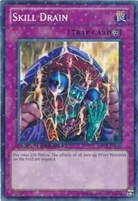 Skill Drain DT03-EN098 Yu-Gi-Oh card from Duel Terminal 3