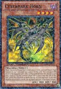 Cyberdark Horn DT04-EN002 Yu-Gi-Oh card from Duel Terminal 4