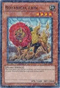 Botanical Lion DT04-EN009 Yu-Gi-Oh card from Duel Terminal 4
