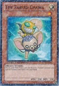 The Fabled Chawa DT04-EN016 Yu-Gi-Oh card from Duel Terminal 4