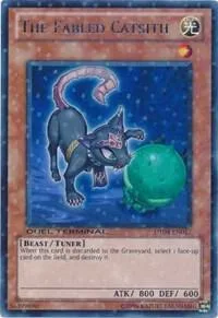 The Fabled Catsith DT04-EN017 Yu-Gi-Oh card from Duel Terminal 4