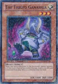 The Fabled Ganashia DT04-EN019 Yu-Gi-Oh card from Duel Terminal 4