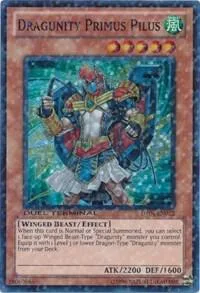 Dragunity Primus Pilus DT04-EN022 Yu-Gi-Oh card from Duel Terminal 4