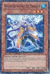 Warlock of the Ice Barrier DT04-EN033 Yu-Gi-Oh card from Duel Terminal 4