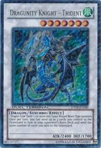 Dragunity Knight - Trident DT04-EN040 Yu-Gi-Oh card from Duel Terminal 4
