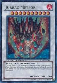 Jurrac Meteor DT04-EN041 Yu-Gi-Oh card from Duel Terminal 4