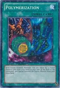 Polymerization DT04-EN043 Yu-Gi-Oh card from Duel Terminal 4