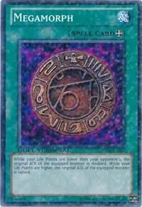 Megamorph DT04-EN044 Yu-Gi-Oh card from Duel Terminal 4