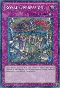 Royal Oppression DT04-EN048 Yu-Gi-Oh card from Duel Terminal 4