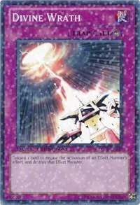 Divine Wrath DT04-EN050 Yu-Gi-Oh card from Duel Terminal 4