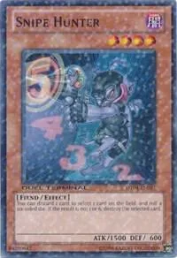 Snipe Hunter DT04-EN051 Yu-Gi-Oh card from Duel Terminal 4