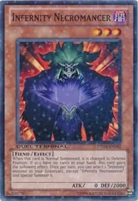 Infernity Necromancer DT04-EN052 Yu-Gi-Oh card from Duel Terminal 4