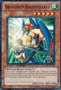 Dragunity Angusticlavii DT04-EN077 Yu-Gi-Oh card from Duel Terminal 4