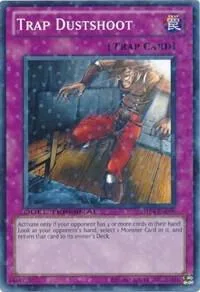 Trap Dustshoot DT04-EN098 Yu-Gi-Oh card from Duel Terminal 4