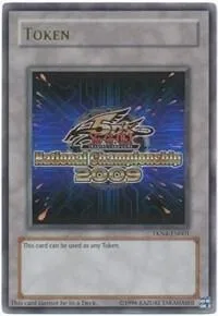 Yu-Gi-Oh 5D's 2009 National Championship Token TKN4-EN001 Yu-Gi-Oh card from Yu-Gi-Oh! Tokens