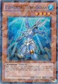 Elemental Hero Ocean DT05-EN014 Yu-Gi-Oh card from Duel Terminal 5