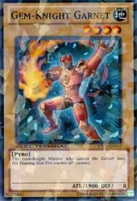 Gem-Knight Garnet DT05-EN016 Yu-Gi-Oh card from Duel Terminal 5