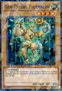 Gem-Knight Tourmaline DT05-EN018 Yu-Gi-Oh card from Duel Terminal 5