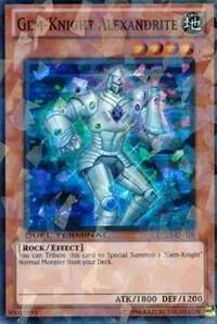 Gem-Knight Alexandrite DT05-EN019 Yu-Gi-Oh card from Duel Terminal 5