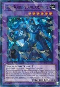 Gem-Knight Aquamarine DT05-EN035 Yu-Gi-Oh card from Duel Terminal 5