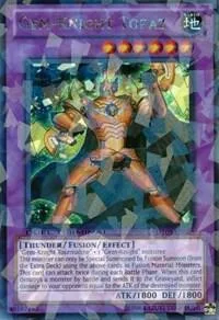 Gem-Knight Topaz DT05-EN036 Yu-Gi-Oh card from Duel Terminal 5