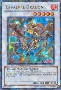Lavalval Dragon DT05-EN037 Yu-Gi-Oh card from Duel Terminal 5