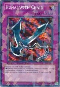 Kunai with Chain DT05-EN048 Yu-Gi-Oh card from Duel Terminal 5