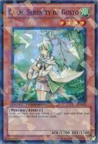 Caam, Serenity of Gusto DT05-EN074 Yu-Gi-Oh card from Duel Terminal 5