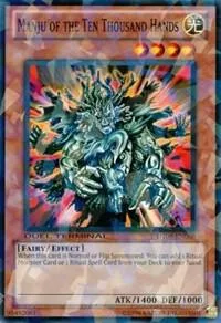 Manju of the Ten Thousand Hands DT06-EN008 Yu-Gi-Oh card from Duel Terminal 6
